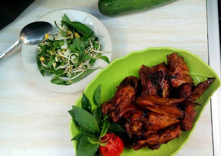 gambar untuk resep Ayam Bakar Bumbu Bacem