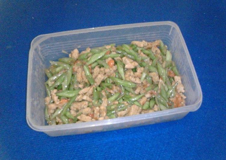 Resep Oseng tempe buncis saos tiram By Titiek