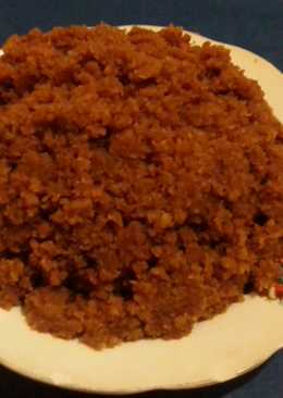 Unti Kelapa Gula Merah (memanfaatkan ampas kelapa)