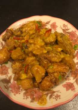 Ayam Fillet Saus Telur Asin
