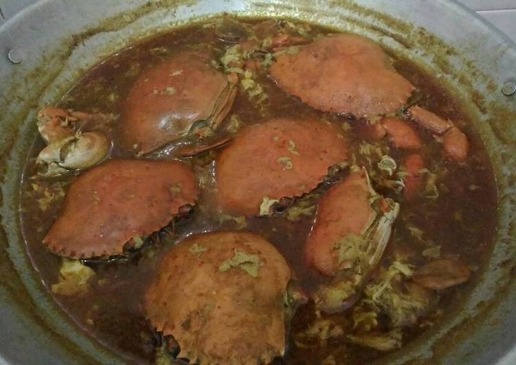 resep lengkap untuk Kepiting Saus Padang