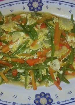 Tumis capcay 3 bahan