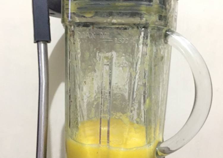 Resep Mango Juice Smoothie By syamata putri