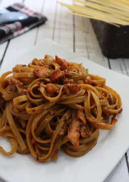 Fettuccine Kornet Pedas Manis