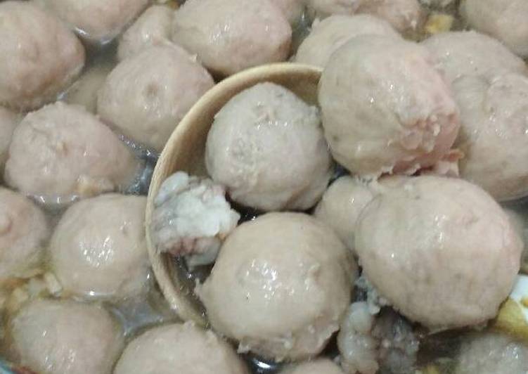 resep masakan Bakso Sapi SB