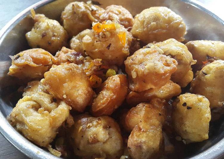 bahan dan cara membuat Tahu Goreng Crispy Pedas Asin