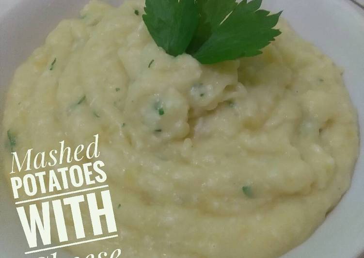 gambar untuk resep makanan MASHED POTATOES WITH CHEESE + tips ??