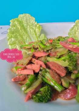 Tumis Brokoli Sosis Sederhana