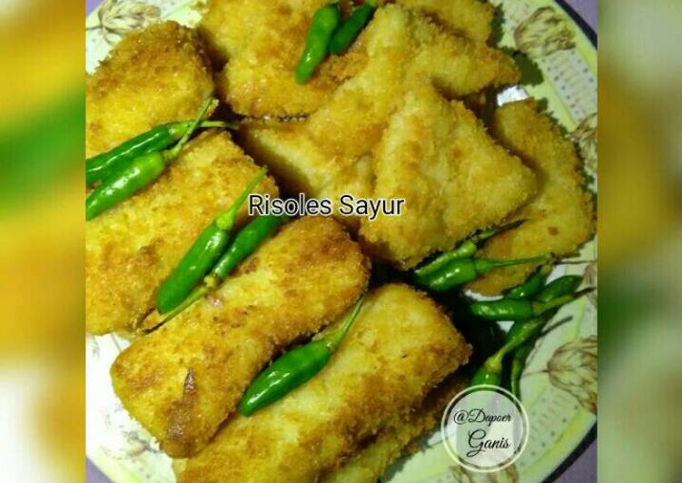 gambar untuk cara membuat Risoles Sayur (#pr_risolesdkk)