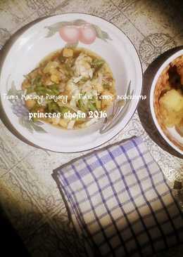 Tumis Kacang Panjang+ Tahu Tempe sederhana