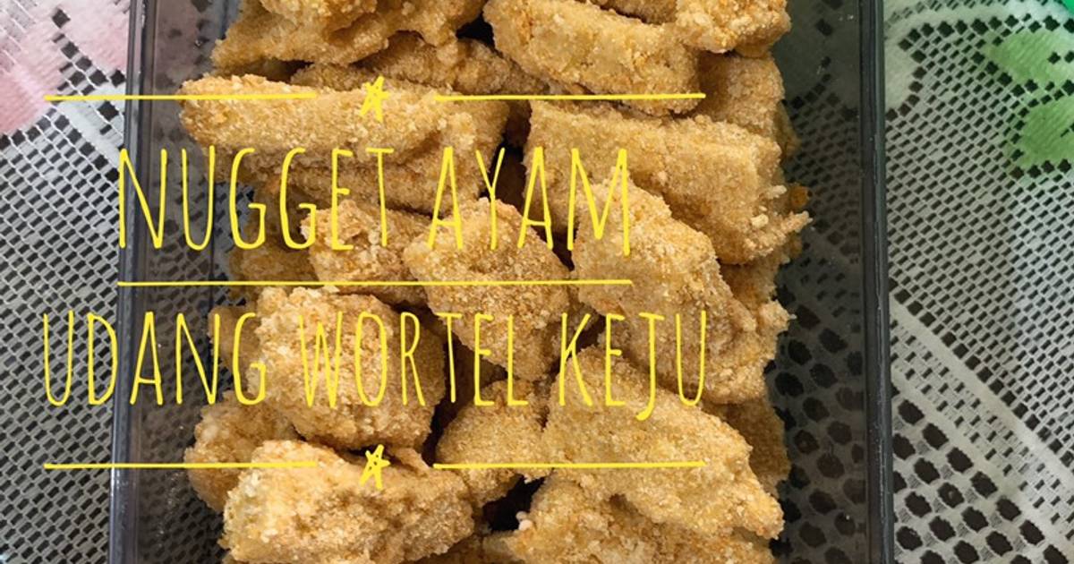 940 resep nugget ayam wortel keju enak dan sederhana - Cookpad