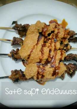 Sate sapi simple gak pake ribet