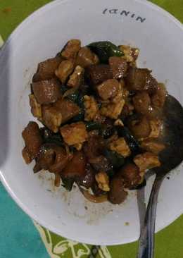 Kulit Sapi Pedas Manis ala Resto