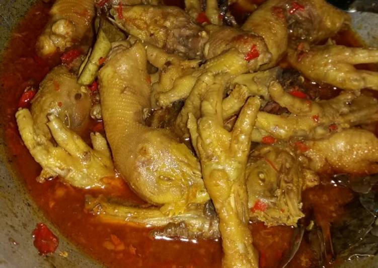 resep masakan Rica-Rica Ceker, Kepala, Sayap Ayam Pedesss Gilaaa