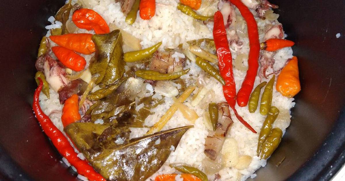  Resep Nasi liwet tambah gereh sotong ikan cumi asin oleh 