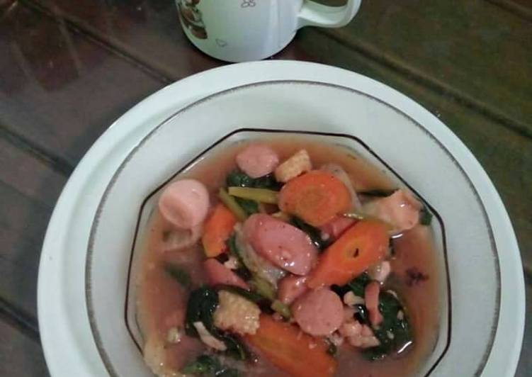 gambar untuk resep makanan ??Capcay sosis merah.by winda