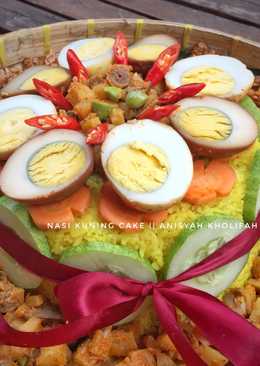 Nasi Kuning Cake