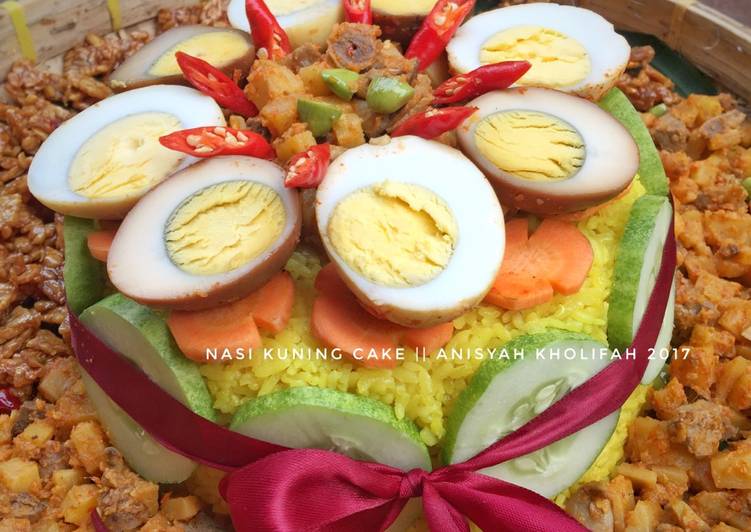 gambar untuk resep Nasi Kuning Cake