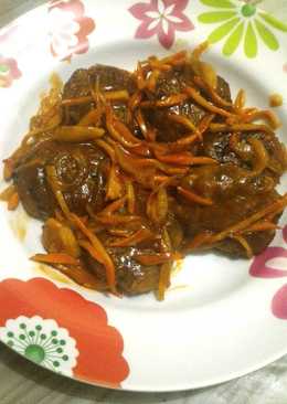 Perkedel Tuna Asam Manis