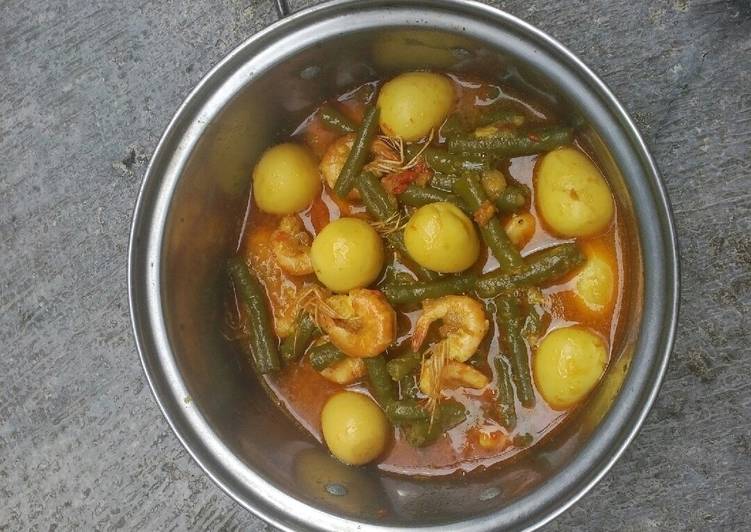 gambar untuk resep Gule kacang panjang