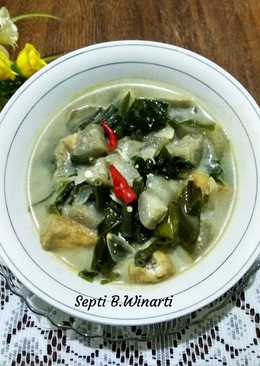 Sayur Lodeh Kacang panjang dan terong