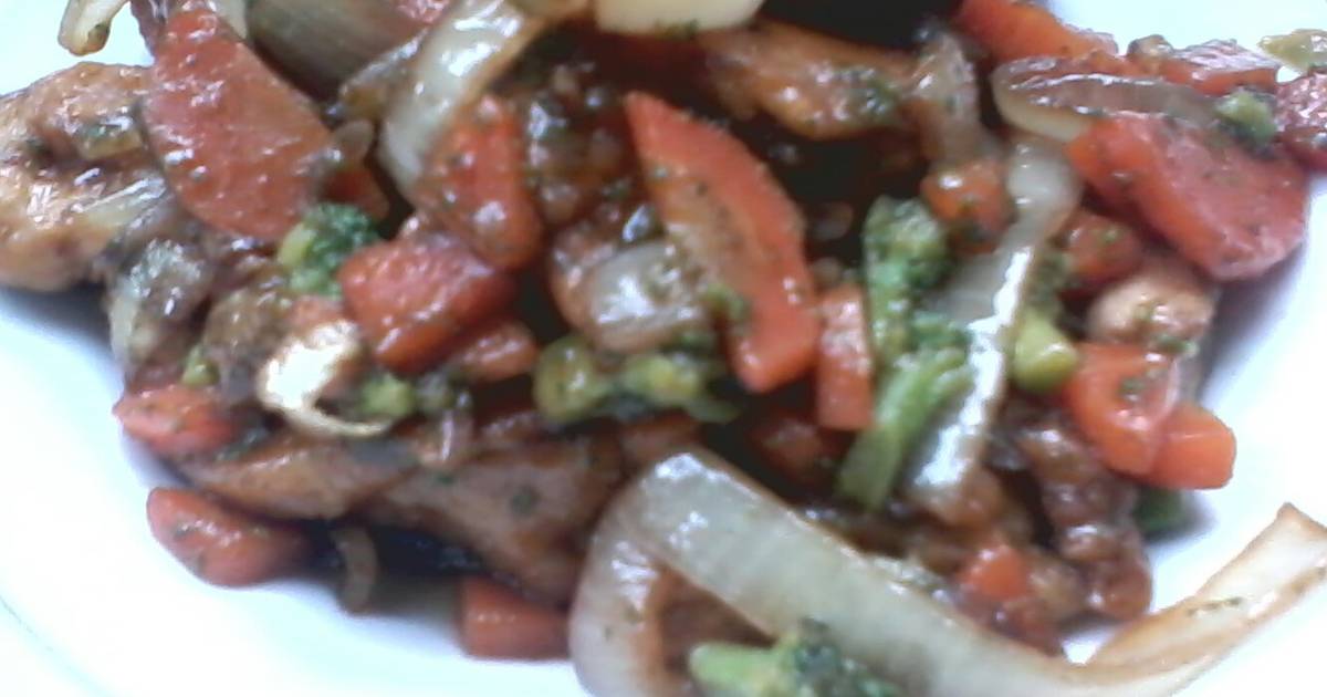 Resep Ayam teriyaki simple ala Laily Jannisa