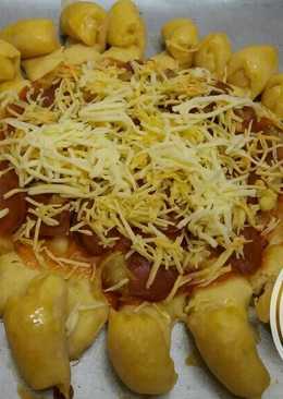 Cheesy bites pizza