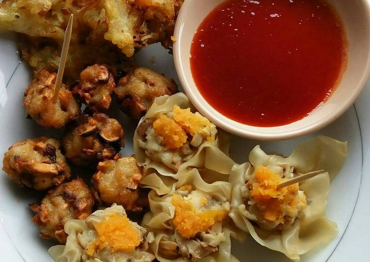 gambar untuk resep makanan Siomay dan nugget