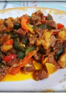 Daging Pedas Asam Manis