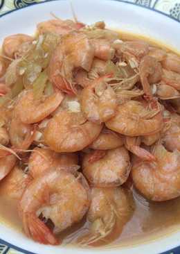 Udang saus mentega
