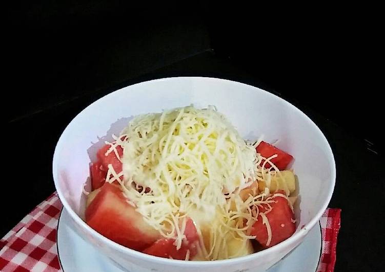 gambar untuk resep makanan Salad Buah