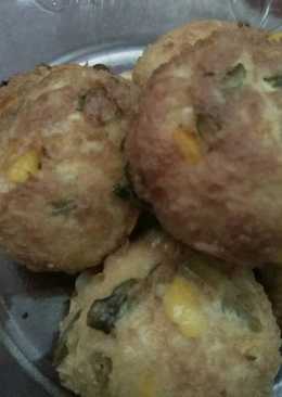 Bola-bola tahu jagung wortel