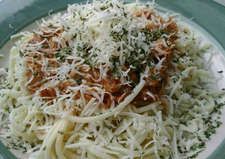 resep masakan Spaghetti Saus Bolognese