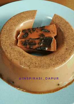 Pudding Coklat Oreo