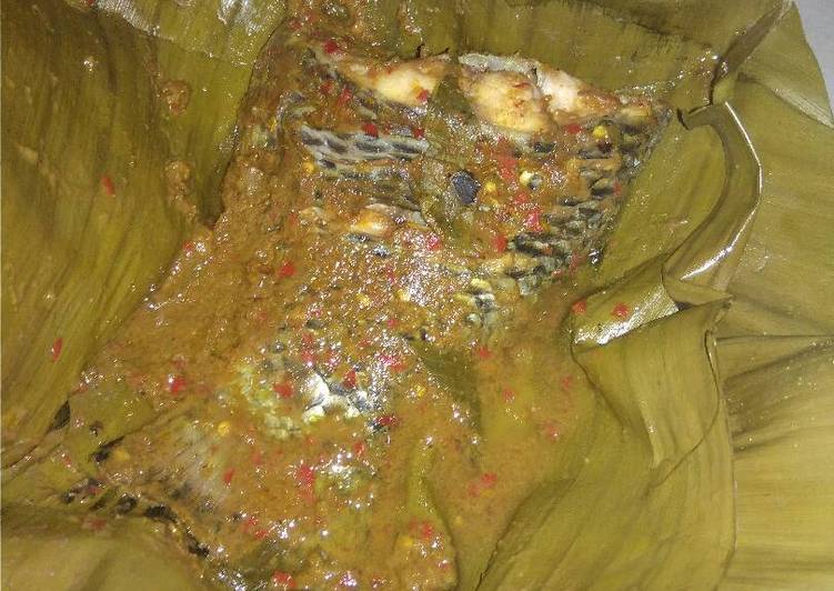 resep lengkap untuk Pepes ikan nila Ala Ma2 Faiz