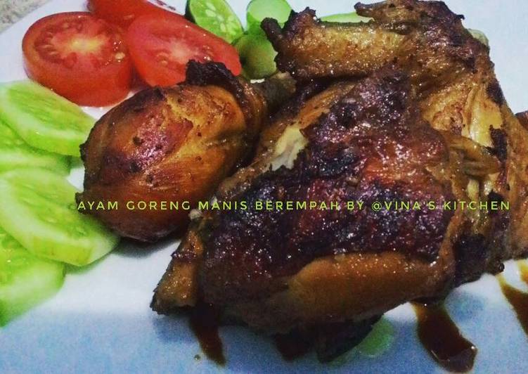  Resep  Ayam  goreng  manis berempah oleh vina septiana Cookpad