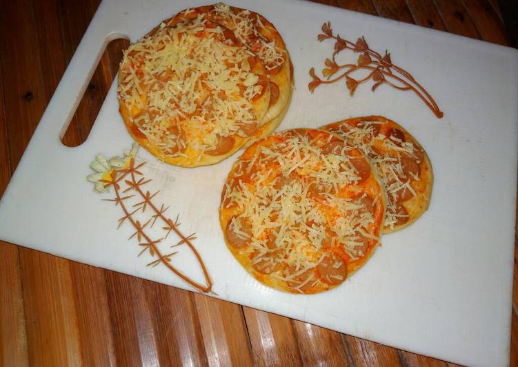 resep masakan Pizza Mini Cheddar