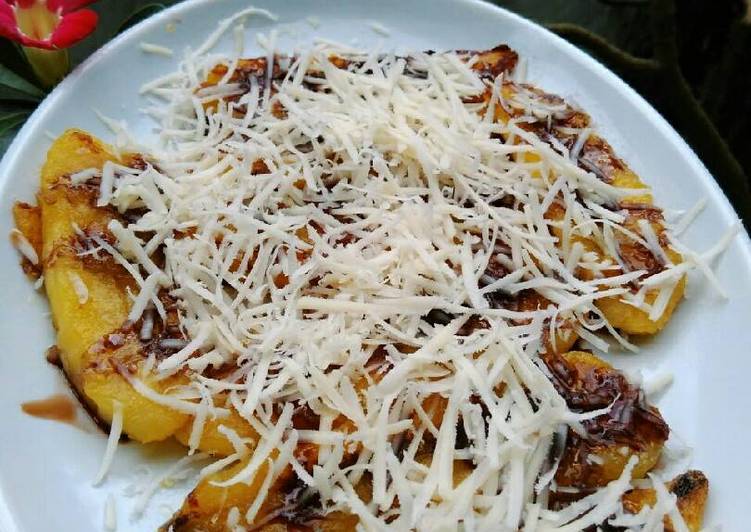 gambar untuk resep Pisang Bakar Keju