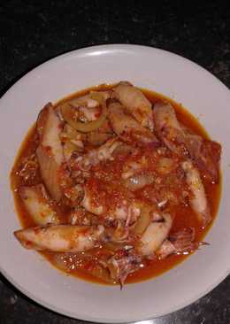 cumi asin asam manis pedas :D