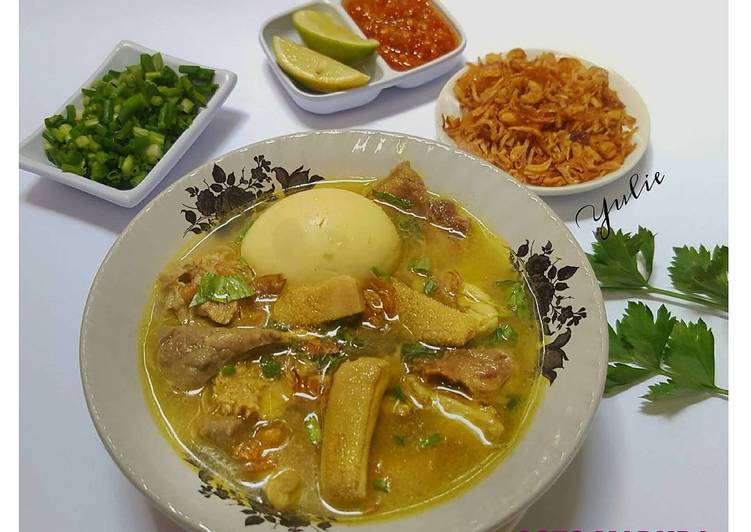 cara membuat Soto madura