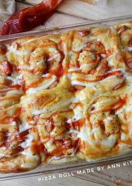 Pizza roll (recipe killer soft bread)