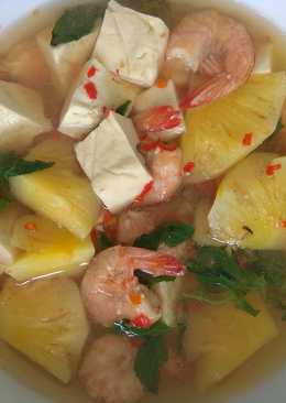 Udang kuah nanas