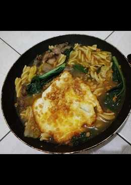 Fusilli soup anak kos sahur