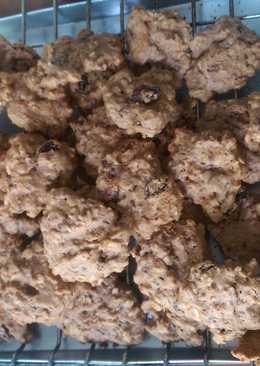 Muesli coklat keju cookies