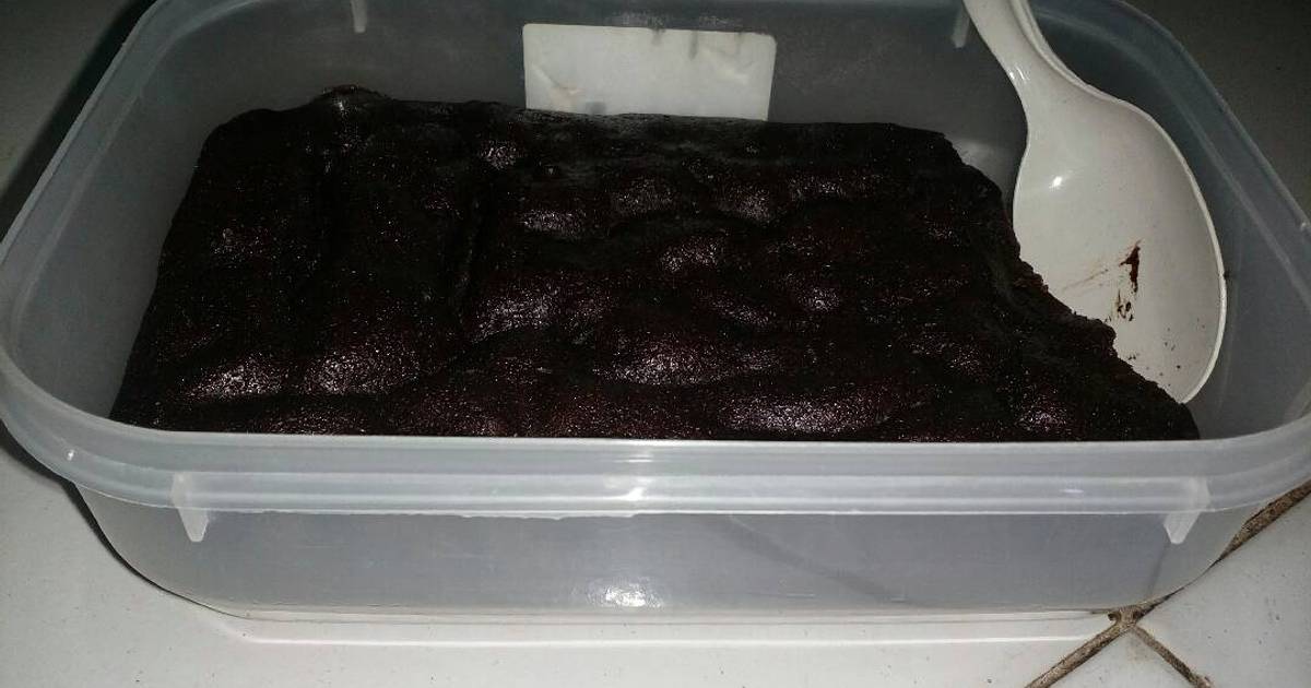 Resep Brownies tiga sendok mak nyuuuss.