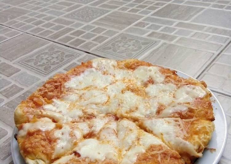 gambar untuk resep makanan Pizza teplon crunchy??