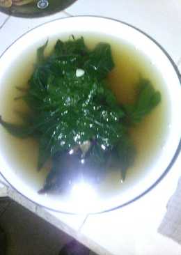 Sayur Bening Lenggok(daun Telo).... by:Erni Hartanti