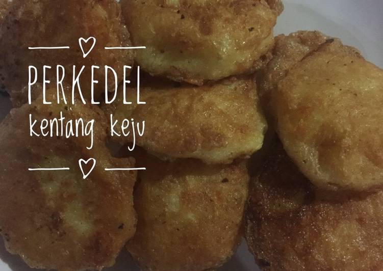 cara membuat Perkedel kentang keju (mpasi 10 bulan)