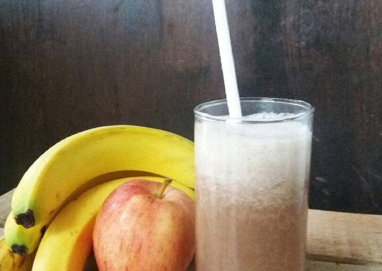 gambar untuk cara membuat Jus apel pisang #pr_jus #pr_smoothie