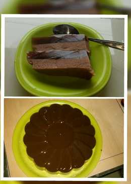 Puding Busa Coklat